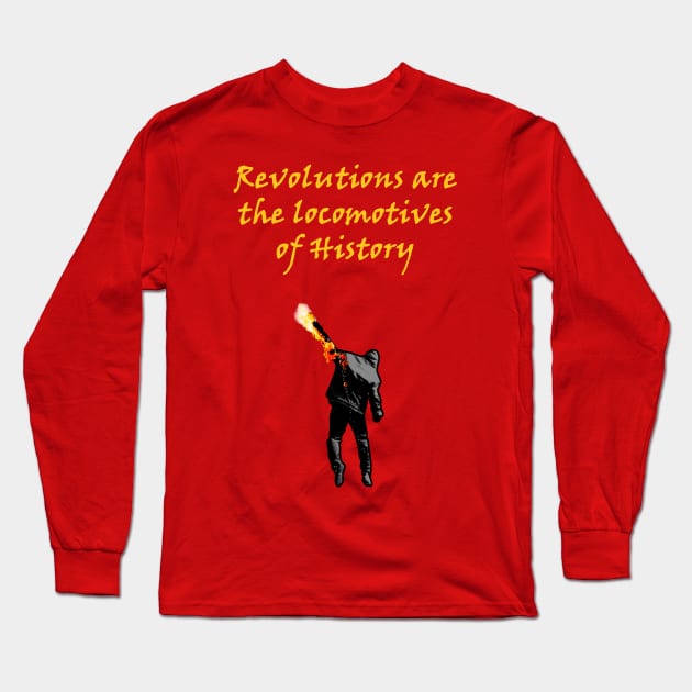 Revolutions Long Sleeve T-Shirt by MarceloMoretti90